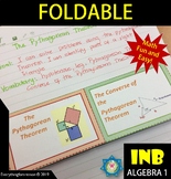 The Pythagorean Theorem and its Converse Foldable