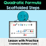 The Quadratic Formula - An Introduction Lesson with Practice