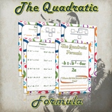 The Quadratic Formula -  ( Guided Notes & Practice)