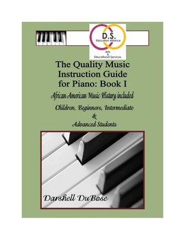 Preview of The Quality Music Instruction Guide for Piano:  Book I
