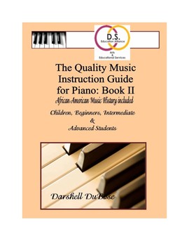 Preview of The Quality Music Instruction Guide for Piano:  Book II