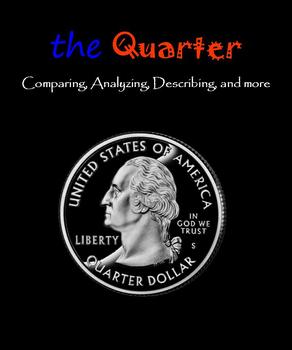 Preview of The Quarter - Comparing, Analyzing, Describing (Money)