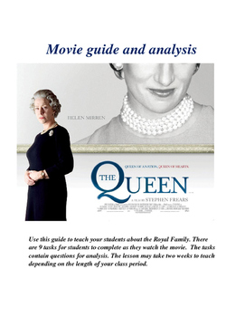 Preview of "The Queen" Movie Guide and Lessons