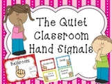 The Quiet Classroom Hand Signal Poster Set