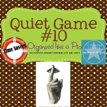 Preview of The Quiet Game 10