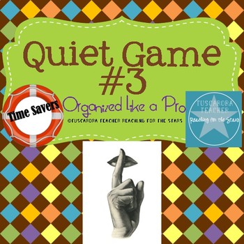 Preview of The Quiet Game 3