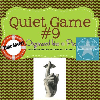 Preview of The Quiet Game 9