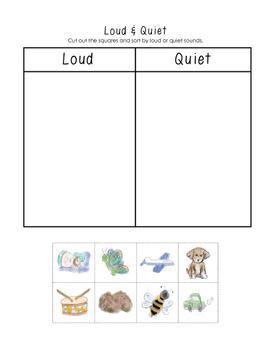 The Quiet Way Home - Sorting Sounds by Little Learning Lane | TpT