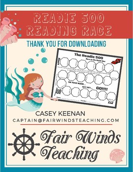 Preview of The READie 500 - Reading Challenge