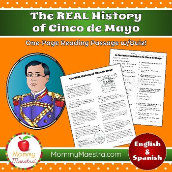 Preview of The REAL History of Cinco de Mayo