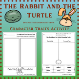The Rabbit and the Turtle Character Traits Printables