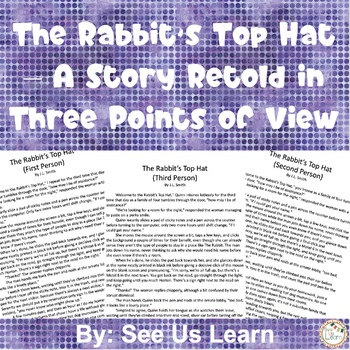 Preview of The Rabbit’s Top Hat - A Story Retold in Three Points of View