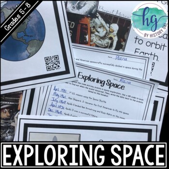 Exploring Space Timeline Activity by History Gal | TpT