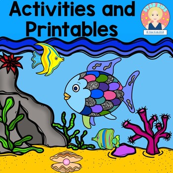 Preview of The Rainbow Fish Activities | English and Spanish