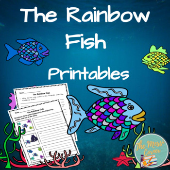 The Rainbow Fish Activity - Worksheets and Printables - NO PREP | TPT