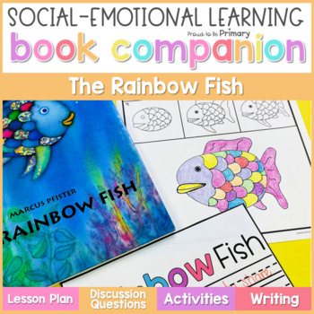 Preview of The Rainbow Fish Book Companion Lesson & Friendship Read Aloud Activities