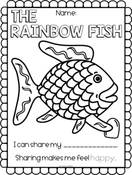 The Rainbow Fish By Coreas Creations Teachers Pay Teachers