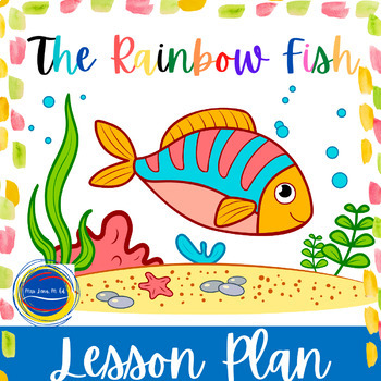 Preview of The Rainbow Fish by Pfister Lesson on Social Skills and Friendship