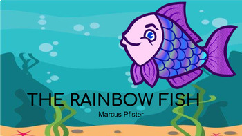 Preview of The Rainbow Fish story- Interactive AND Editable! 