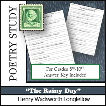 The Rainy Day by Henry Wadsworth Longfellow  Song lyrics and chords,  Poems, Lyrics and chords