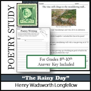The Rainy Day by Henry Wadsworth Longfellow  Song lyrics and chords,  Poems, Lyrics and chords
