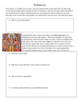 Preview of The Ramayana- Google Doc 