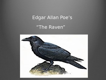 Preview of The Raven PowerPoint