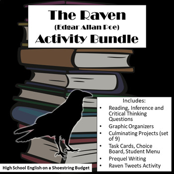 Preview of The Raven Activity Bundle (Edgar Allan Poe) PDF