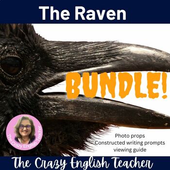 Preview of The Raven Bundle of Lessons with Writing Prompts and Rubric
