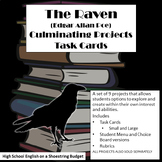 The Raven Culminating Projects [Task Cards]  (Edgar Allan Poe)