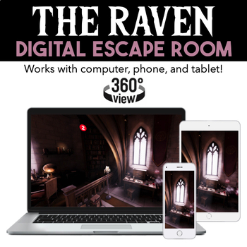 Preview of The Raven Digital Escape Room