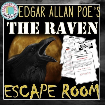 Preview of Poe's The Raven Escape Room