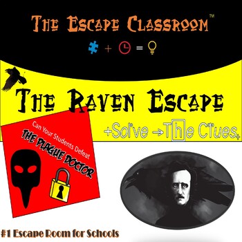 Preview of The Raven (Edgar Allan Poe) Escape Room | The Escape Classroom