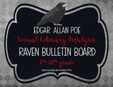 The Raven POEtry Analysis ELA Bulletin Board - Visual Text