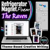 The Raven Refrigerator Magnet Poem Theme-Based Creative Wr