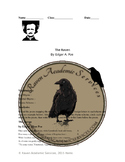 The Raven Worksheet with Full Poem & Answer Key