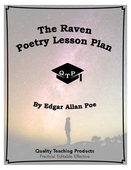 Preview of The Raven by Edgar Allan Poe Lesson Plans, Worksheets with Key