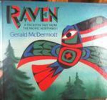 Preview of The Raven by Gerald McDermott   First Grade Book Study