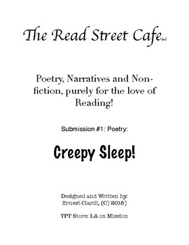 Preview of The Read Street Cafe, #1: Creepy Sleep