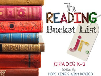 Preview of The Reading Bucket List Jr: Grades K-3
