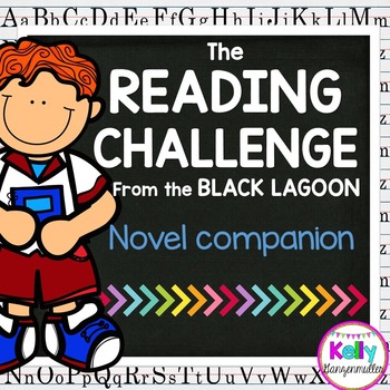 Preview of The Reading Challenge from the Black Lagoon Comprehension Novel study