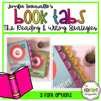 Preview of The Reading and Writing Strategies Book Tabs