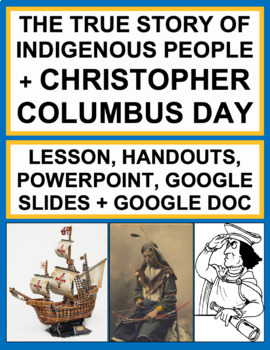 Preview of Columbus & Indigenous People's Day | The True Story | Printable & Digital