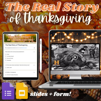 Preview of The Real Story of Thanksgiving + Fun Activities for High and Middle School