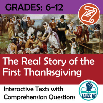 Preview of The Real Story of the First Thanksgiving