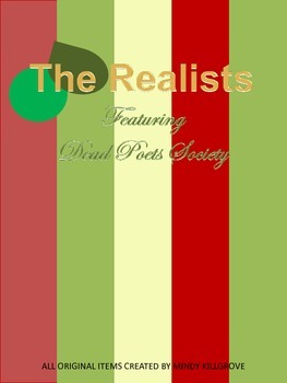 Preview of The Realists' Poetry: To be used with Dead Poets Society
