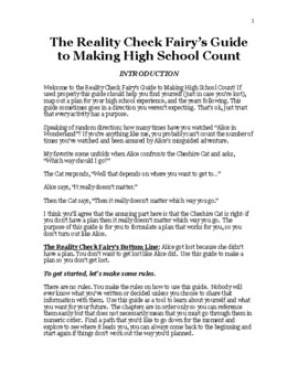 Preview of The Reality Check Fairy's Guide to Making High School Count