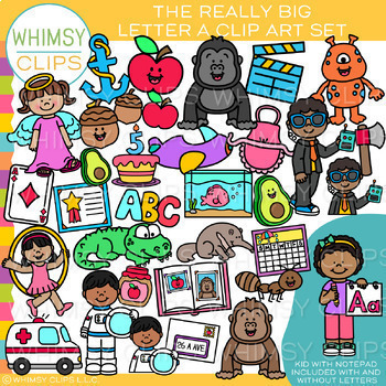 The Really, Really Big Alphabet Clip Art Bundle