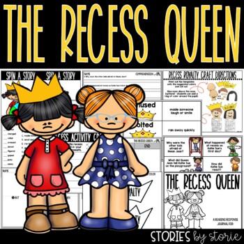 Preview of The Recess Queen Printable and Digital Activities