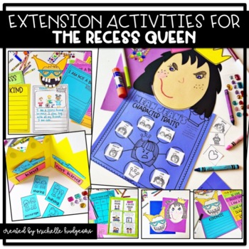Preview of The Recess Queen Read Aloud Activities Back to School Reading Comprehension